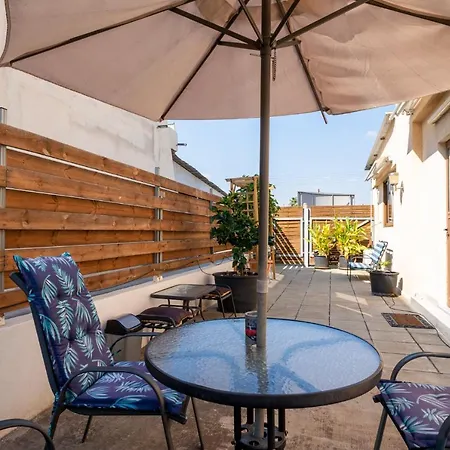 Color Cyprus Duplex 2 Bedroom On Seaside Lägenhet Larnaca